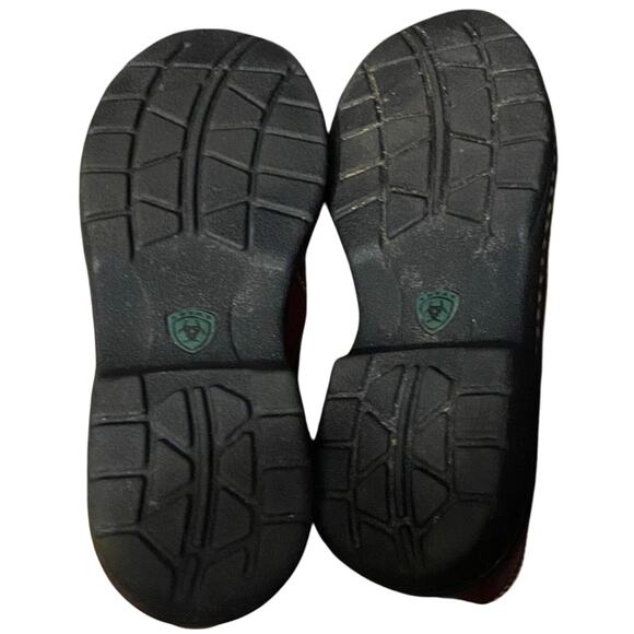 Ariat "Loden 10001296" Women's Brown Leather Slip On Loafer, Western, 4LR, 8.5 - Picture 7 of 7